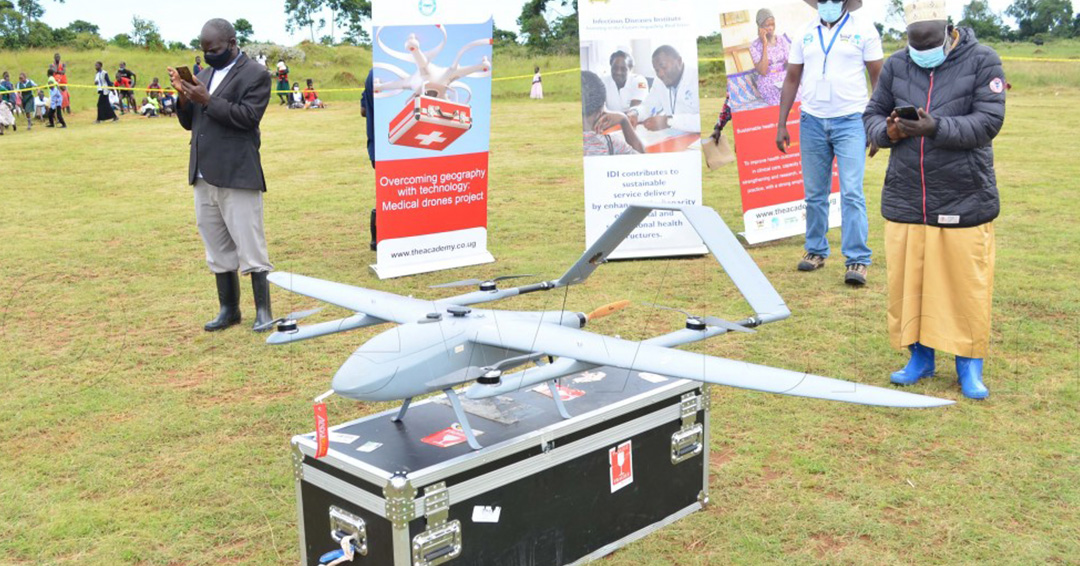 Infectious Disease Institute Launches Medical Drones Project In Kalangala Island