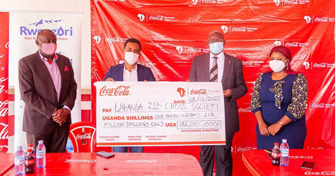 Covid-19 Updates: Coca-cola Donates Ugx186million To Uganda Red Cross Society