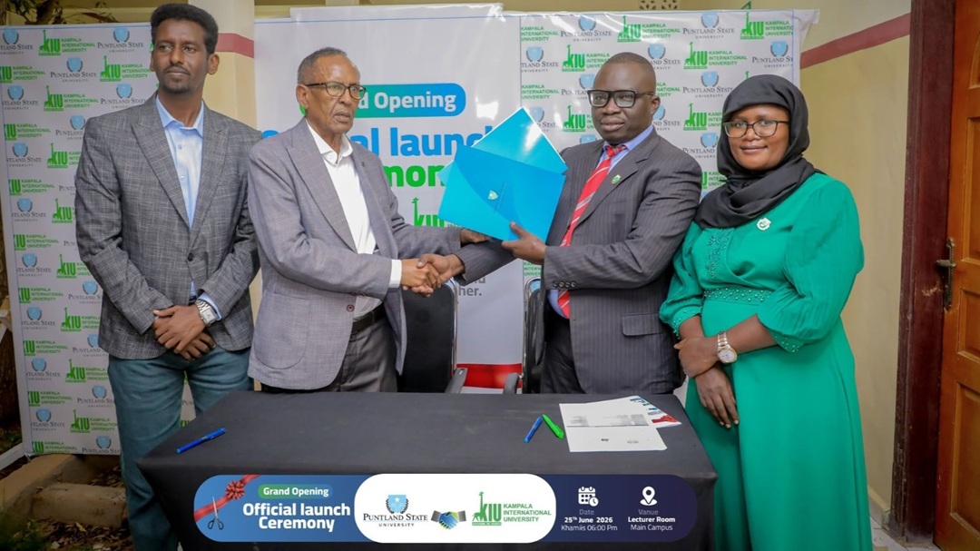 Exploring The Heights: KIU Charts New Waters, Signs Landmark MoU with Puntland State University in Somalia