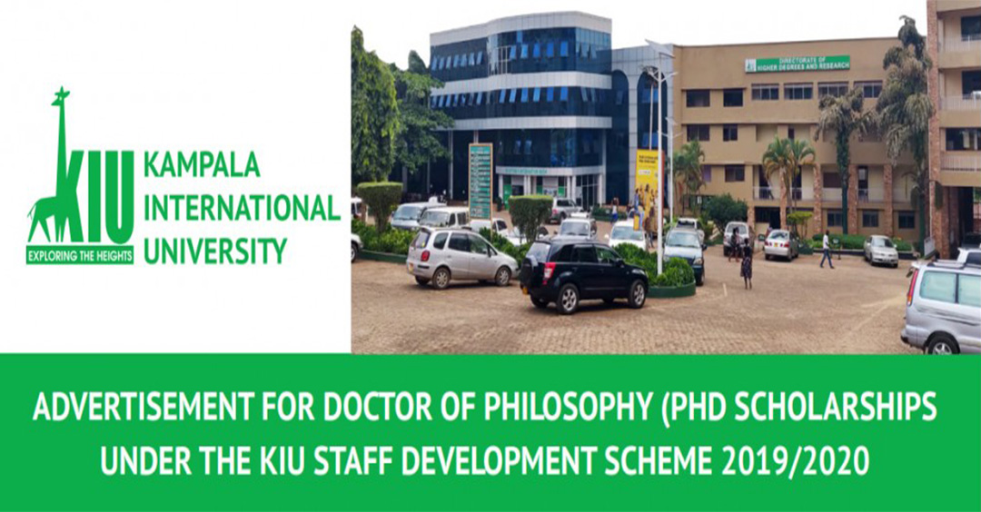 Advertisement For Doctor Of Philosophy (ph.d Scholarships Under The Kiu Staff Development Scheme 2019/2020)