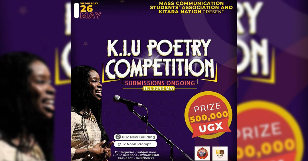 Kiu Mass Com Students Association Organizes Poetry Competition