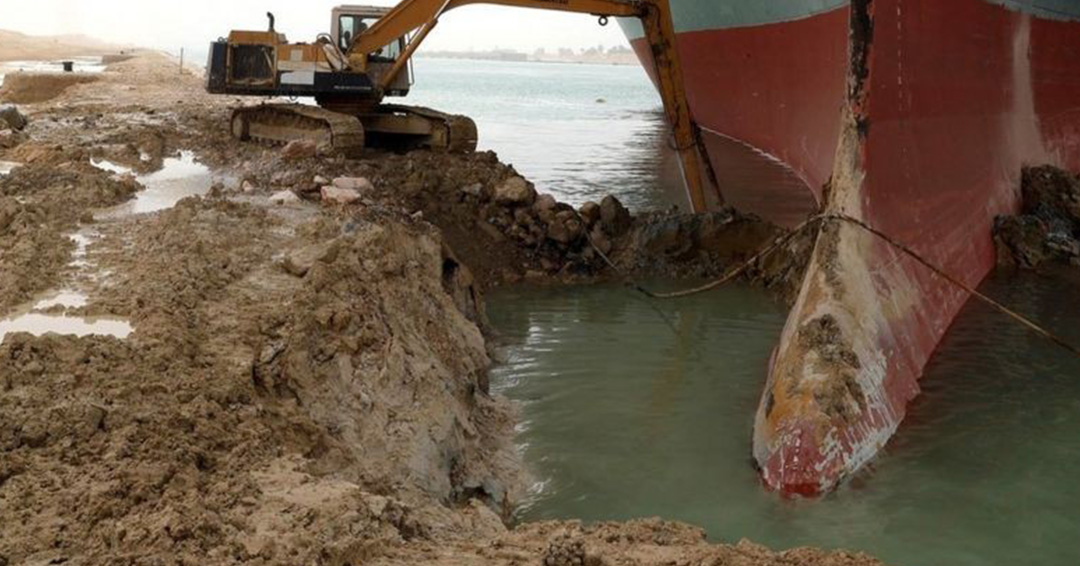 Ever Given Finally Freed From The Suez Canal Banks