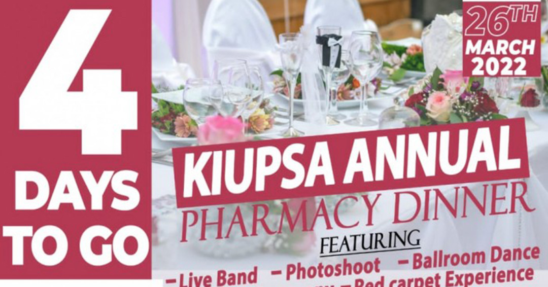 Kiupsa Grand Annual Pharmacy Dinner All Set For Saturday