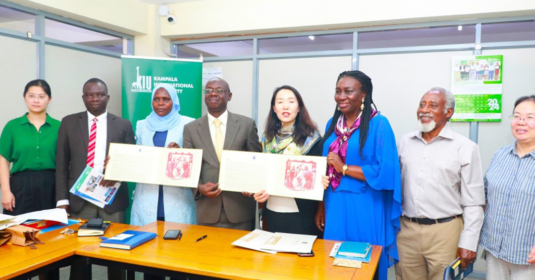 Kiu Receives Delegates From 10 Chinese Vocational And Technical Institutions