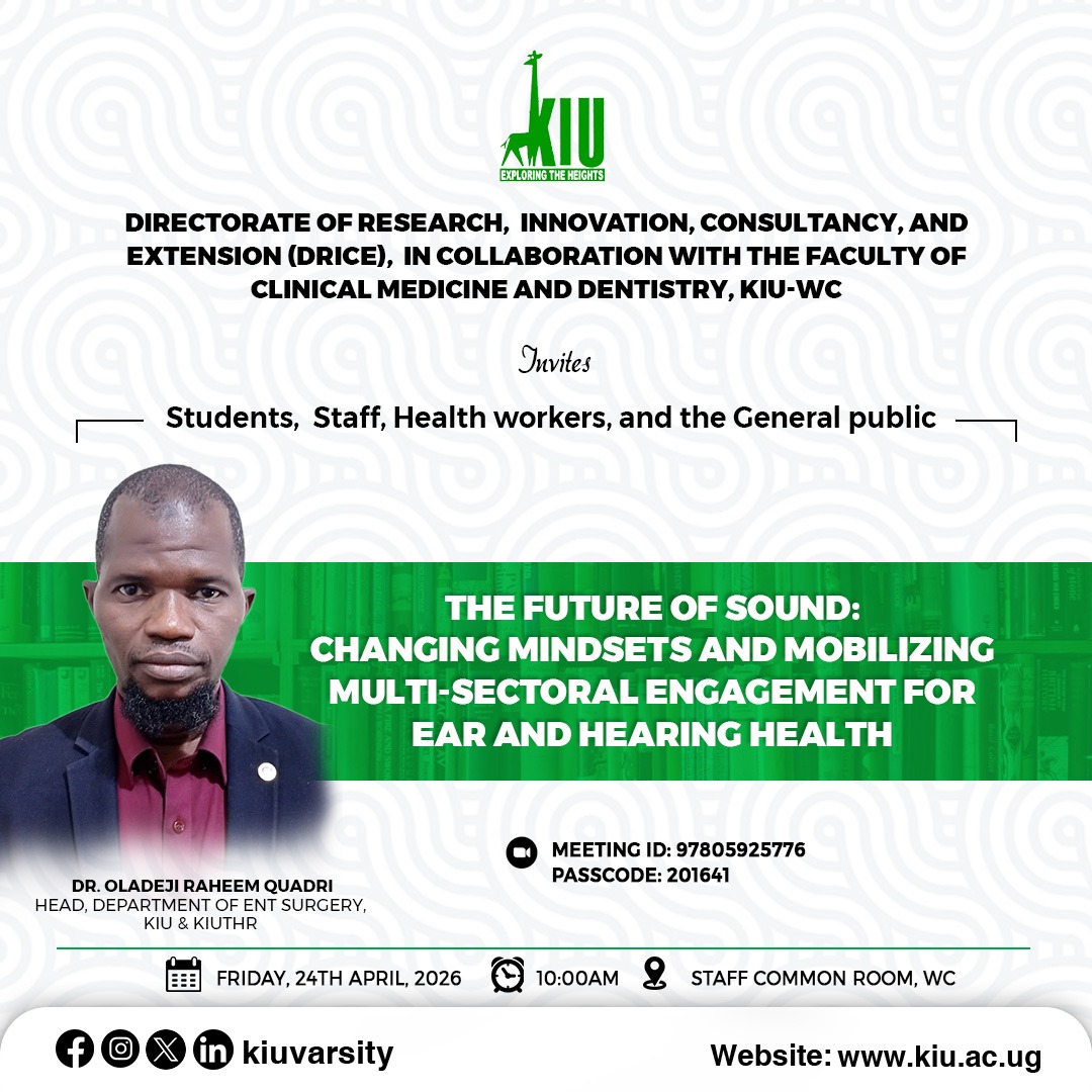 Ear and Hearing Health Public Lecture