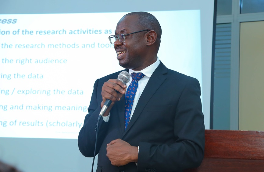 Prof. Muhammed Ngoma, the Vice Chancellor