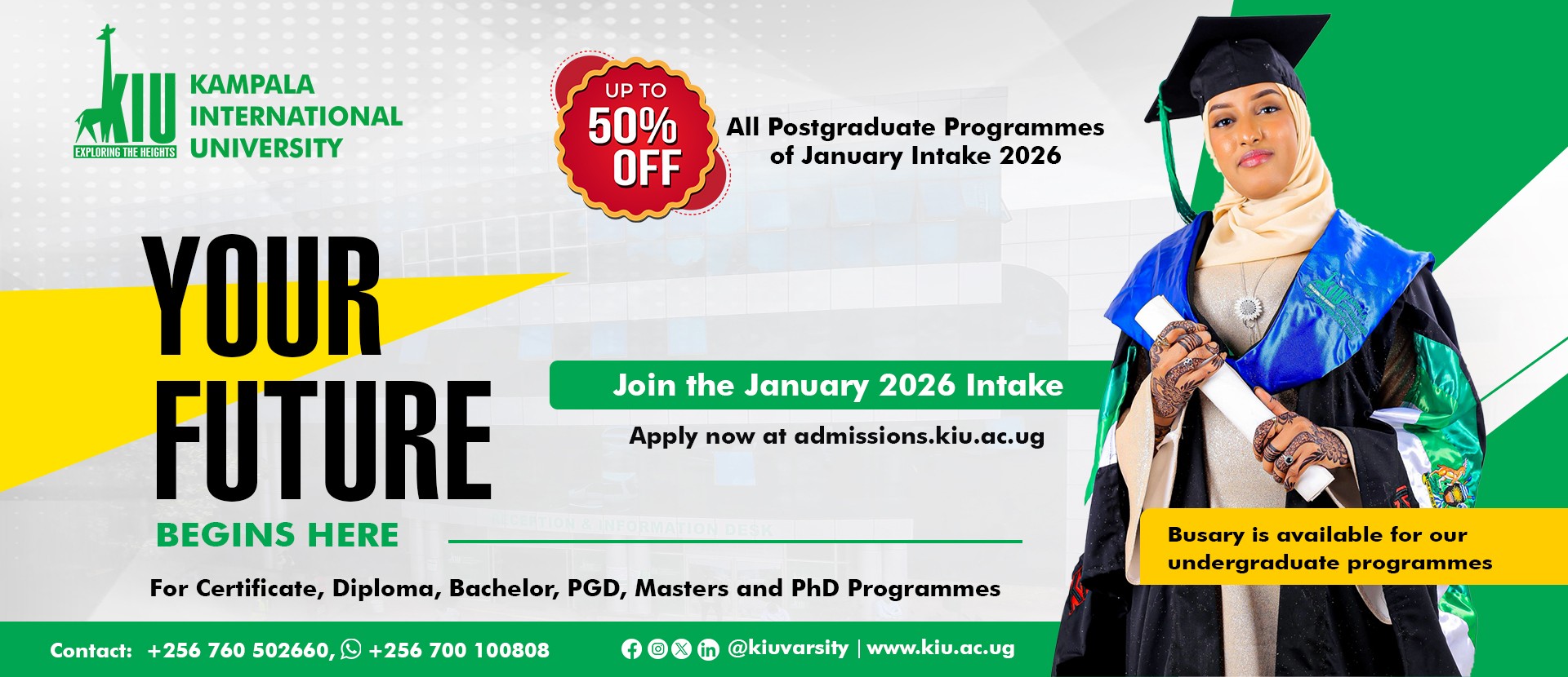 January 2026 Intake